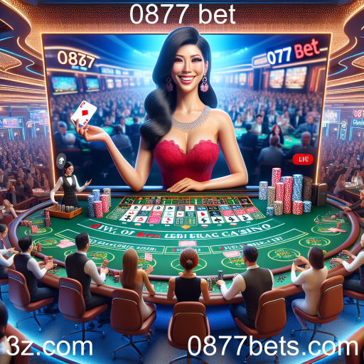 Experiência Imersiva: Cassino Ao Vivo na 0877 Bet