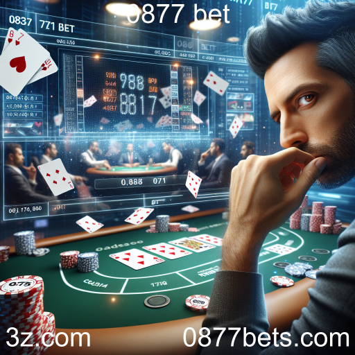Poker Online: A Experiência Imersiva na 0877 Bet
